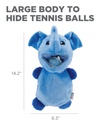 OUTWARD HOUND Ball Hogz Hide and Seek Blue Elephant