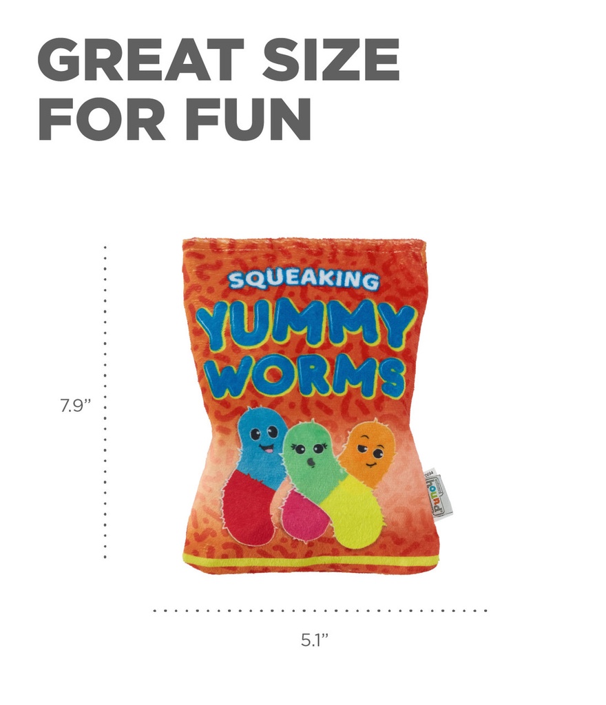 OUTWARD HOUND Snack Bag Puzzle Yummy Worms