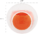 OUTWARD HOUND Dog Rumble Puzzle Ball & Treat Maze Orange