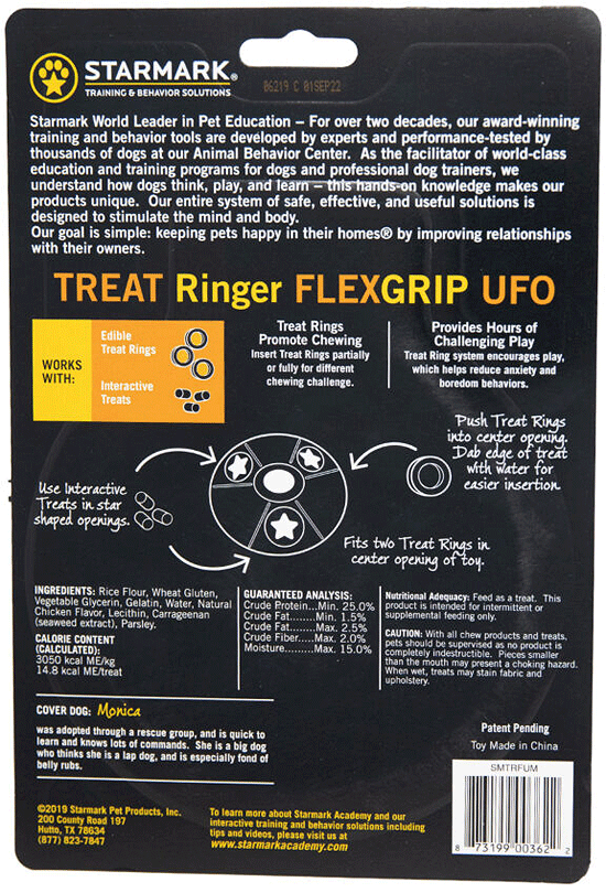 STARMARK Treat Ringer FlexGrip UFO M