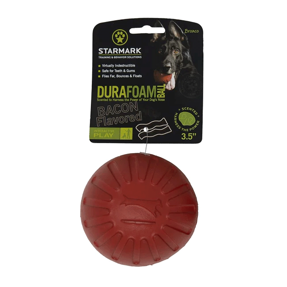 STARMARK DuraFoam Ball Bacon 3.5" L