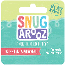 SNUGAROOZ Nikki The Narwhal 13"