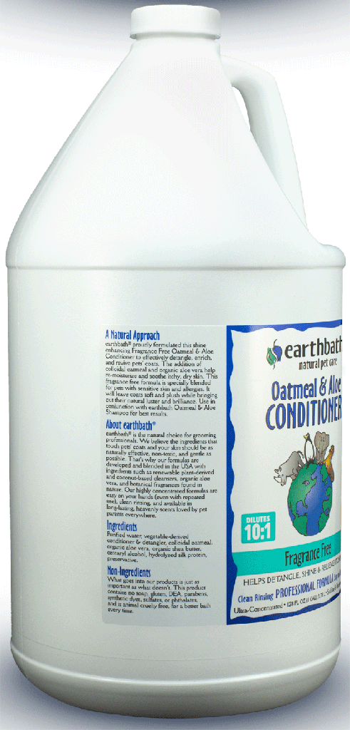 EARTHBATH Oatmeal & Aloe Conditioner Fragrance Free Gallon