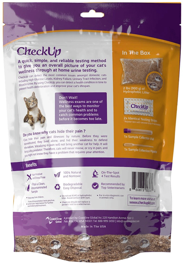 CHECK UP Home Wellness Kit - Cat