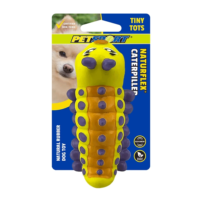 PETSPORT NaturFlex Caterpillar Tiny Tots 4.5"