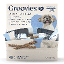 GROOVIES Senior Dog Dental Chews Gravity Box Small 40ct