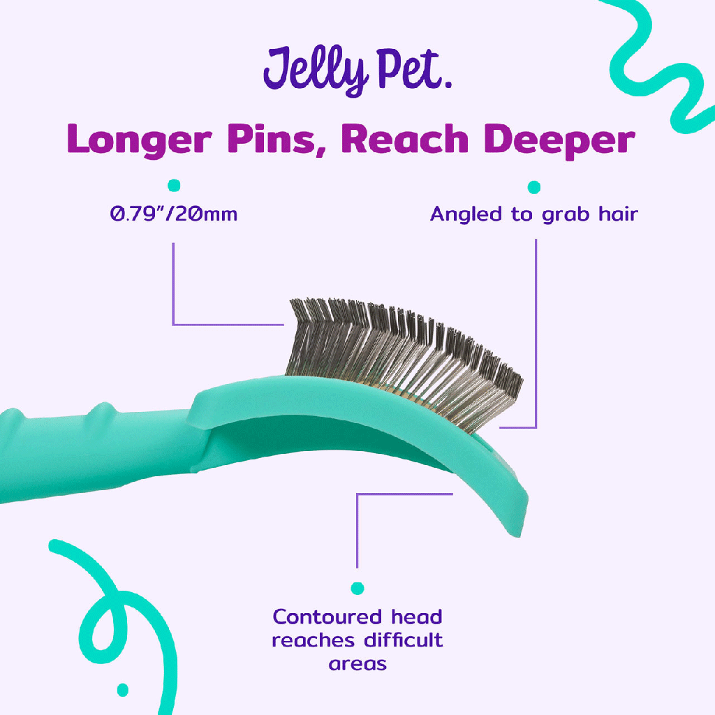 JELLY PET Slicker Brush Firm Large