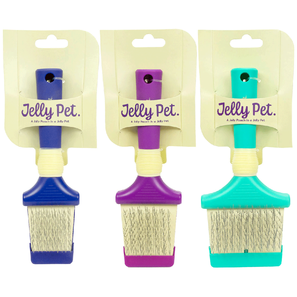 JELLY PET Double Sided Slicker Brush Small