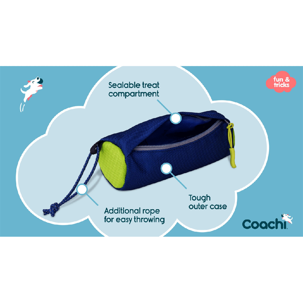 COACHI Fetch & Reward Navy/Lime