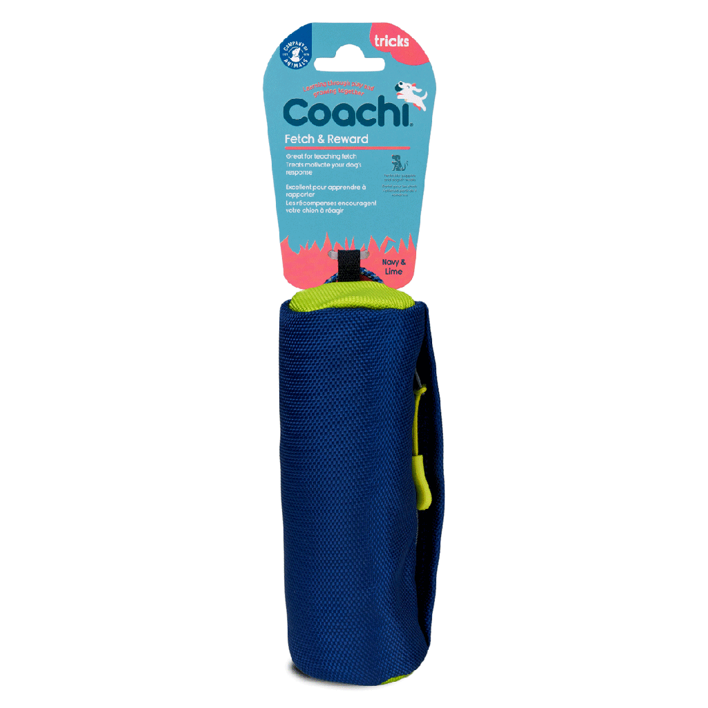 COACHI Fetch & Reward Navy/Lime