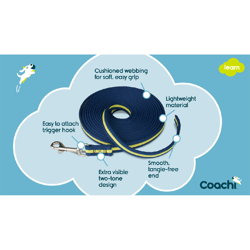 COACHI Training Line Navy/Lime 5m