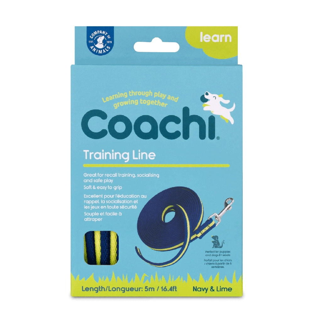 COACHI Training Line Navy/Lime 5m