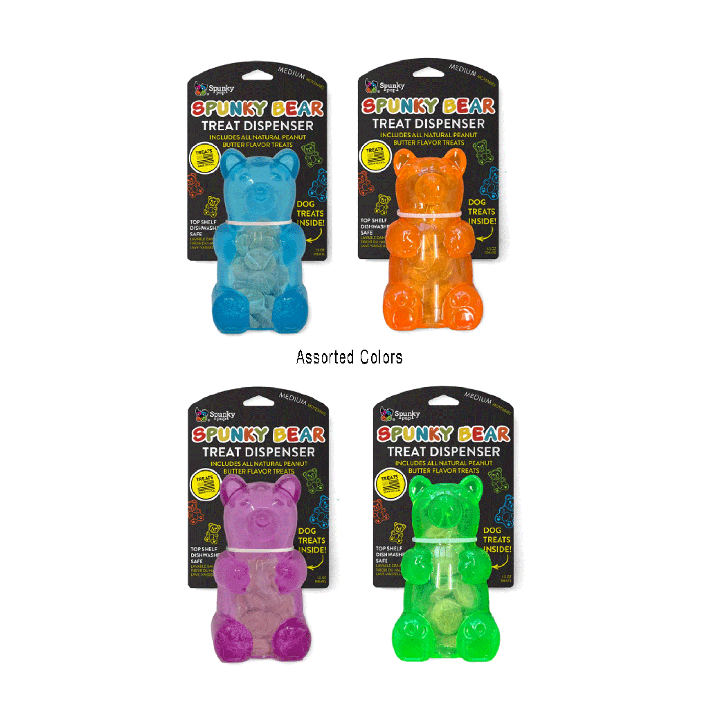 SPUNKY PUP Bear - Treat Dispensing M