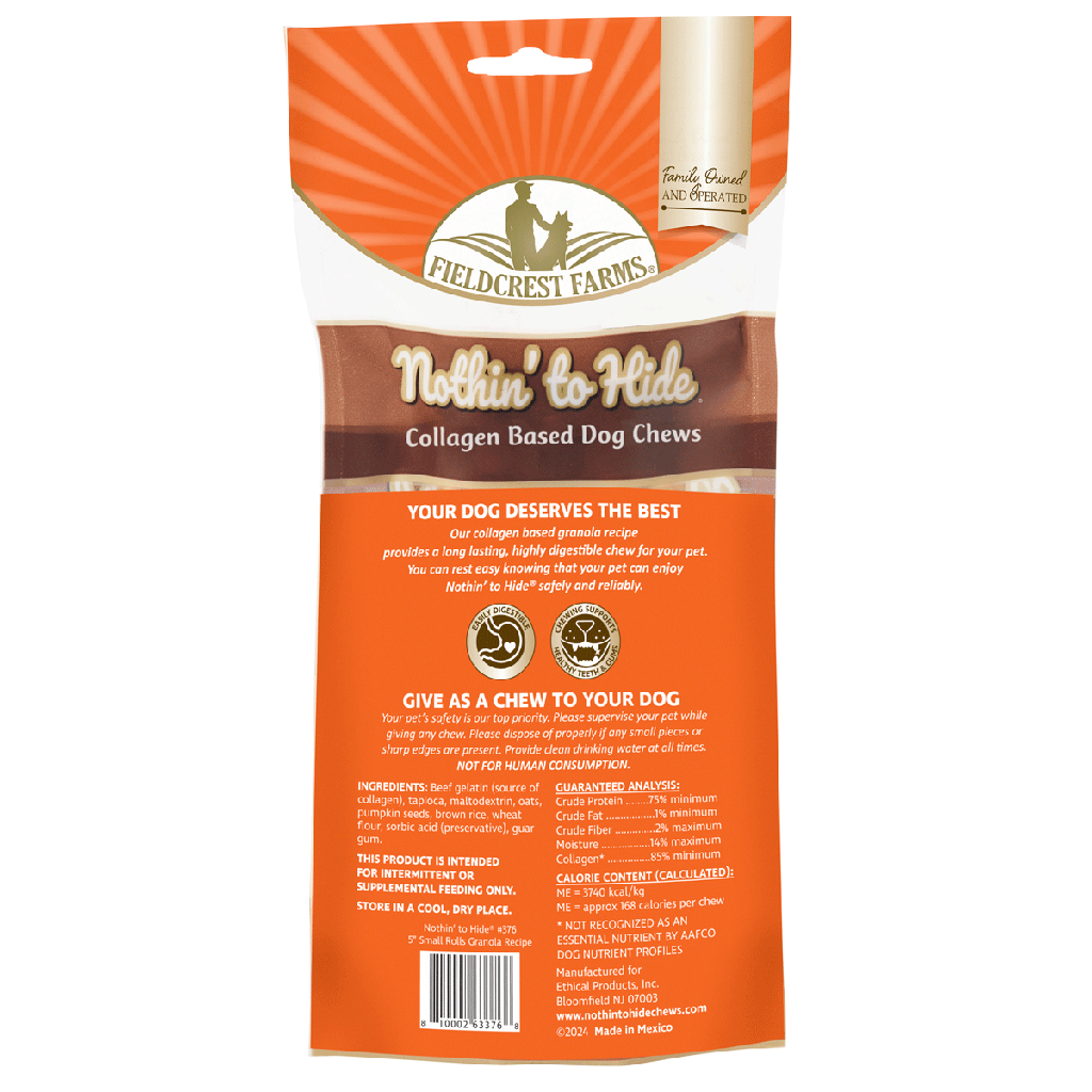 FIELDCREST FARMS Nothin' To Hide 5" Small Roll 2pk Granola