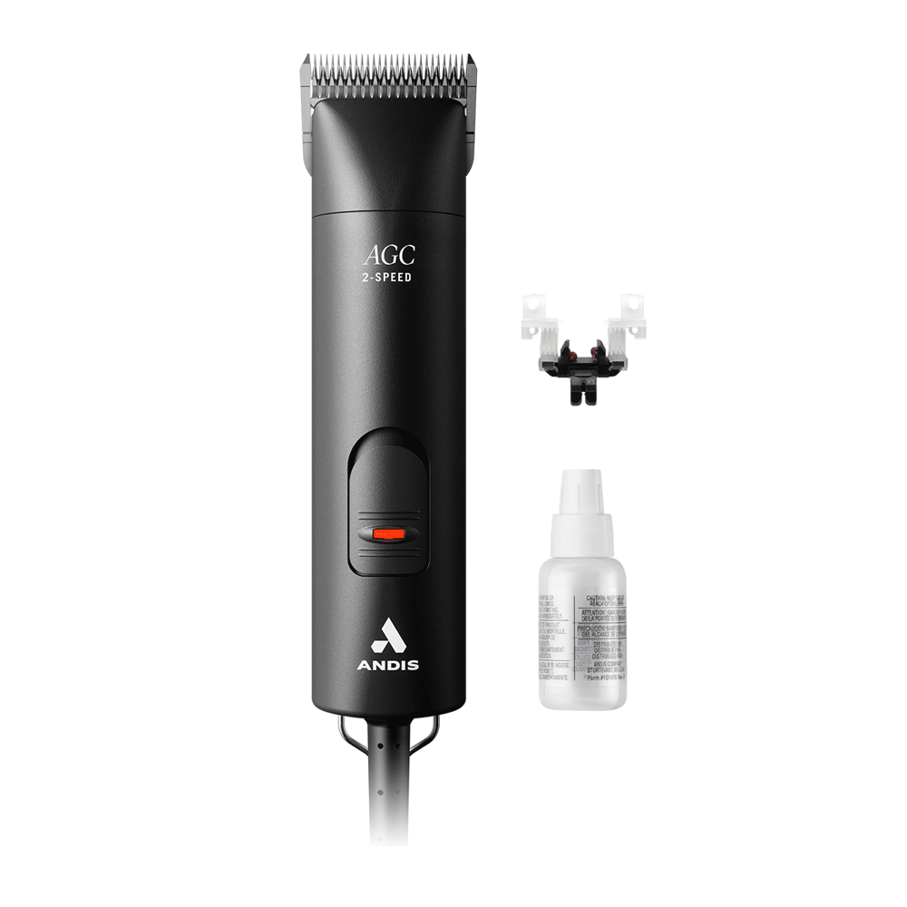 ANDIS AGC® 2-Speed Clipper w/#10 Blade - Black