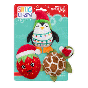 SNUGAROOZ Holiday Baby Berry, Shelldon & Merry Penguin 3pk