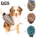 DGS Dirty Dog Grooming Mitt Grey