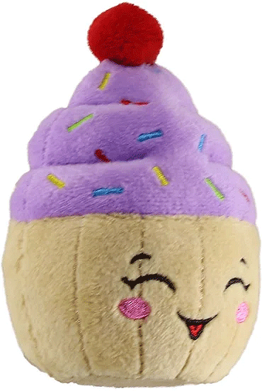 PETSPORT Tiny Tots Happy Birthday Cupcake 4.5"