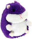 PETSPORT Big Fat Hamster Purple 7"