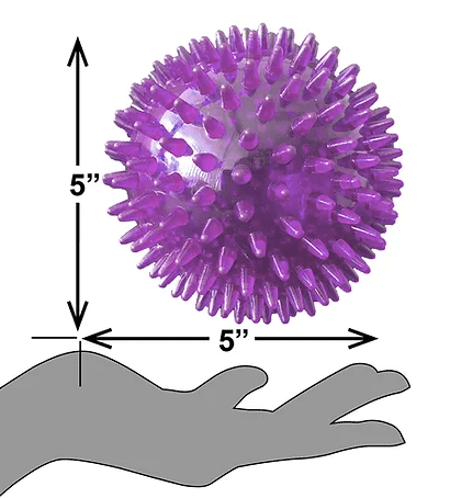 PETSPORT Gorilla Spiky Ball Squeak XL 5"