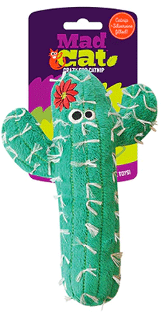 MAD CAT Big Cactus Kicker Cat Toy