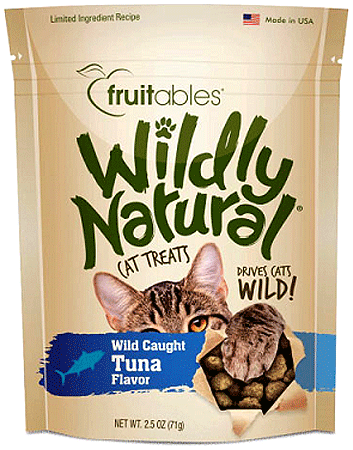 FRUITABLES Wildly Natural Cat Treats - Tuna 2.5oz