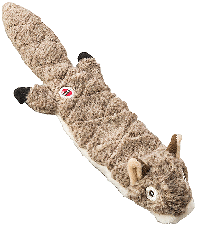 ETHICAL/SPOT Skinneeez Extreme Mini Quilted Squirrel 14"