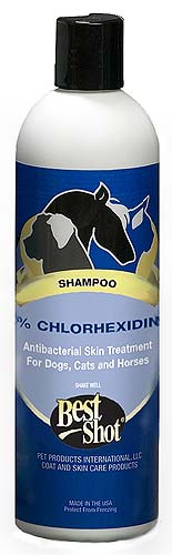 BEST SHOT M.E.D. Chlorhexidine Shampoo - 16 oz