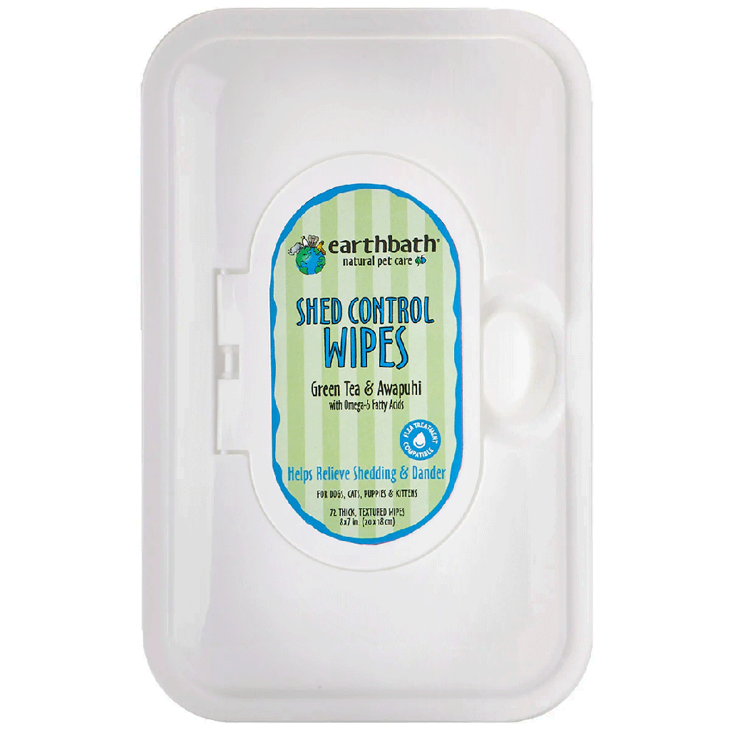 *EARTHBATH Wipes Shed Control 72ct