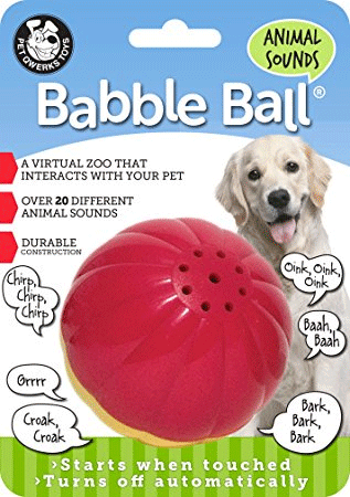 *PETQWERKS Animal Sounds Ball L