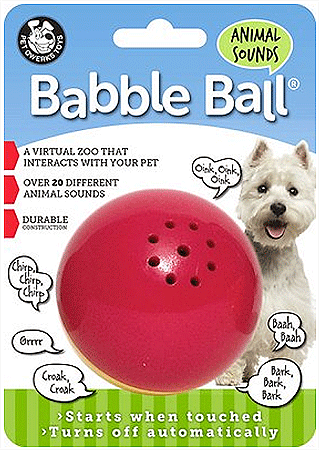 *PETQWERKS Animal Sounds Ball M