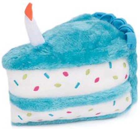 ZIPPYPAWS Birthday Cake Blue