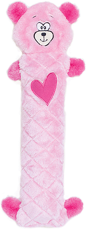 *ZIPPY PAWS Valentines Jigglerz Pink Bear