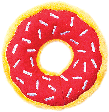 ZIPPY PAWS Holiday Donutz - Cherry