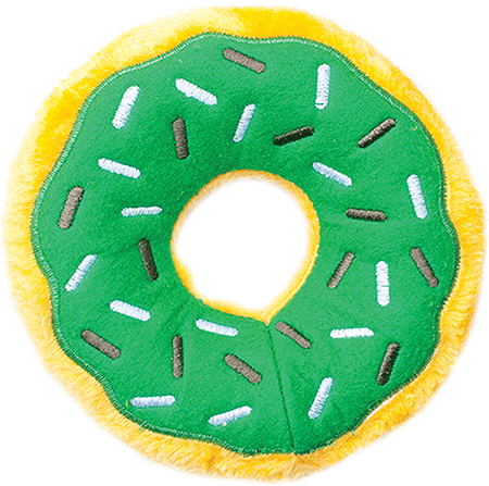 *ZIPPY PAWS Holiday Donutz - Mint