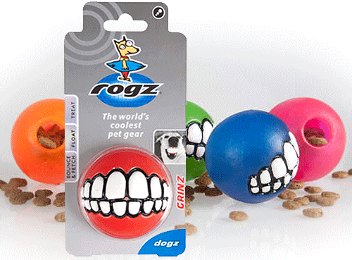 ROGZ Grinz Ball L 3"