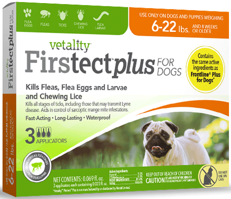 VETALITY Firstect Plus 6-22# 3pk