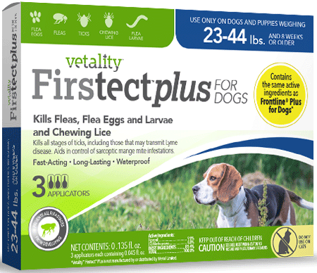 *VETALITY Firstect Plus 23-44# 3pk