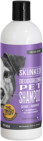 NILODOR Skunked! Deodorizing Pet Shampoo 16oz