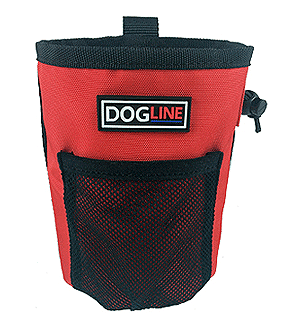 DOGLINE Beta Treat Pouch Red