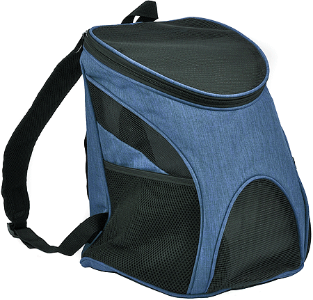 DOGLINE Pet Carrier Pack (Front or Back) Blue S