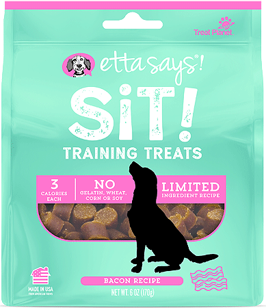 ETTA SAYS Sit! Training Treats Bacon 6oz