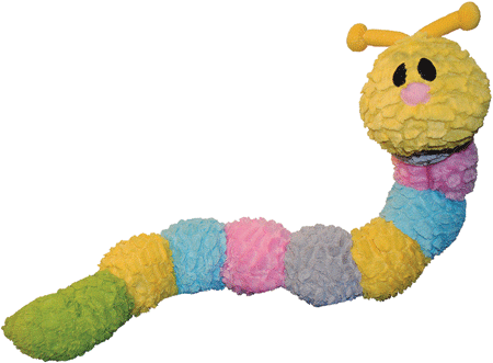 PATCHWORKPET Pastel Caterpillar 35"