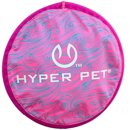 HYPER PET Flippy Flopper Pink/Blue Camo 9"