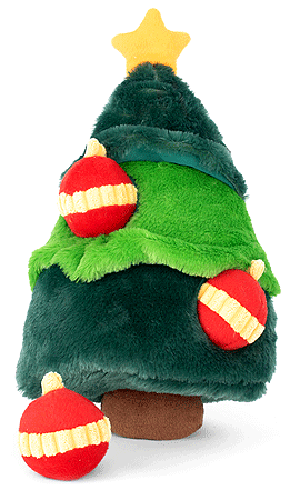 ZIPPY PAWS Holiday Burrow - Christmas Tree