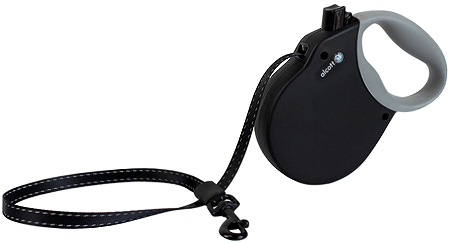 P.A.W. Adventure Retractable Leash Black S