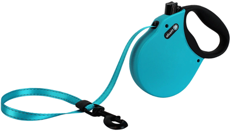 P.A.W. Adventure Retractable Leash Blue S