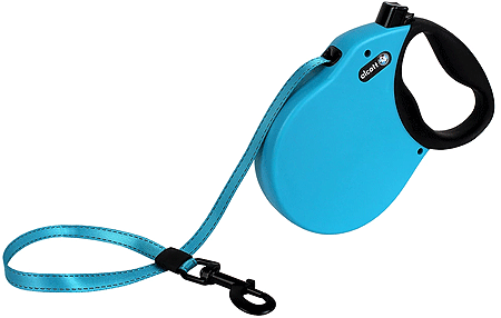 P.A.W. Expedition Retractable Leash Blue S/M