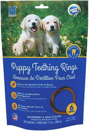 N-BONE Puppy Teething Rings Grain-Free Chicken 6pk