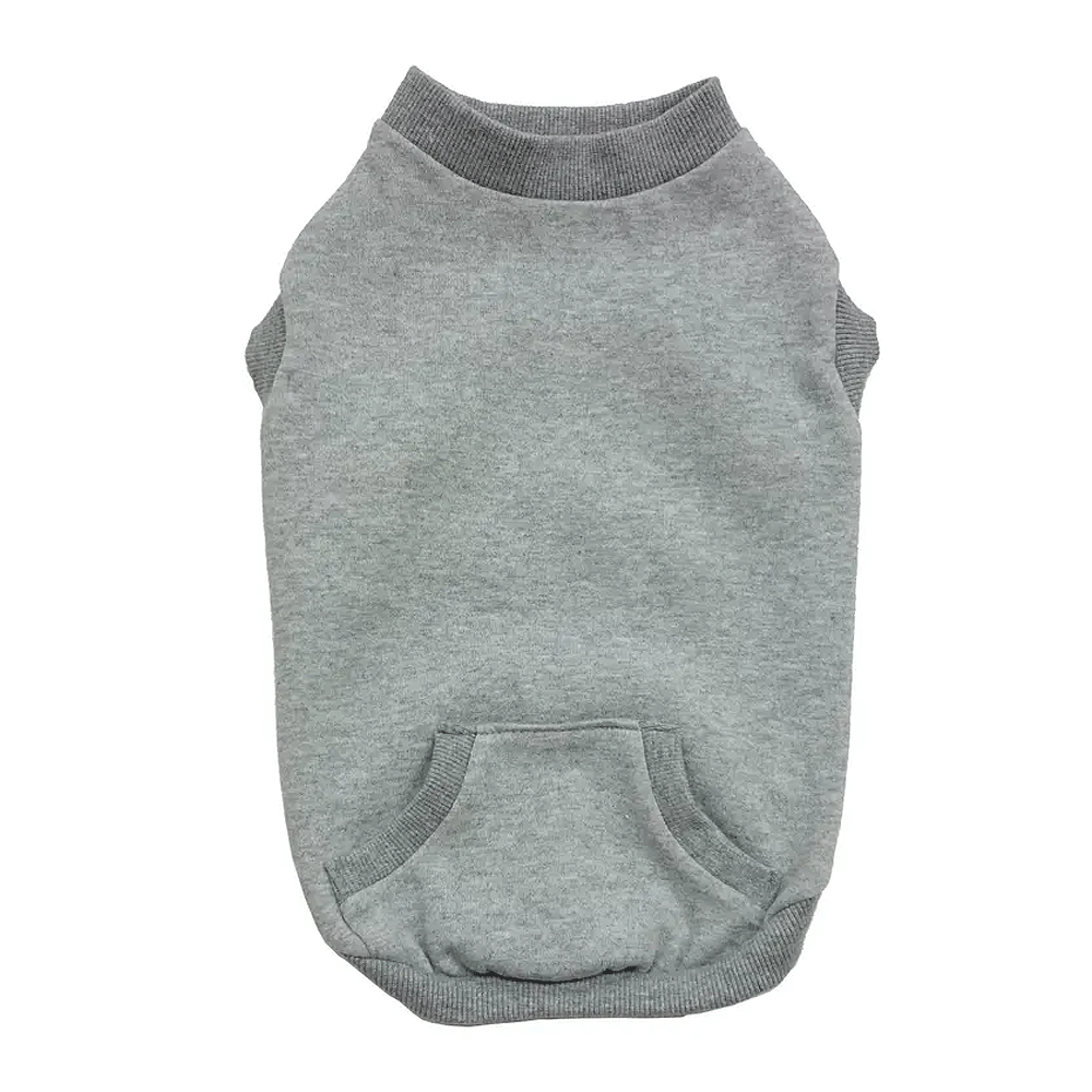 FASHION PET Dog Sweatshirt Gray L